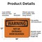Signmission Not An Entrance Door Blocked OSHA Warning Sign, Aluminum, 18in W x 12in L, 2PK OS-2PACK-WS-A-1218-L-12282 - alternate 6